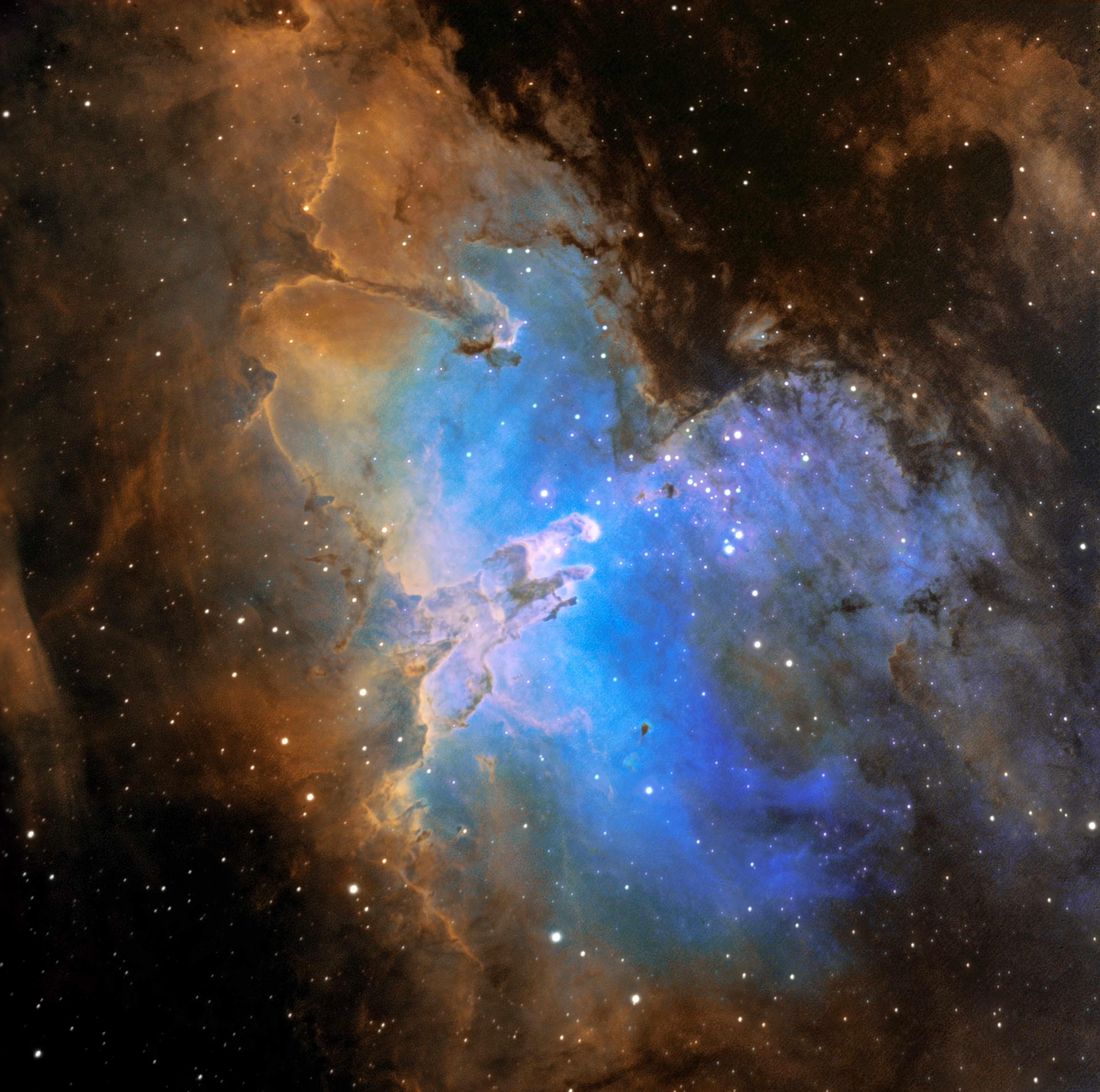 เนบิวลานกอินทรี (Eagle Nebula, M16, NGC6611)